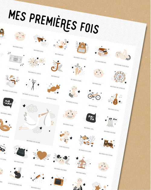 Affiche Mes Premières Fois - L'Originale