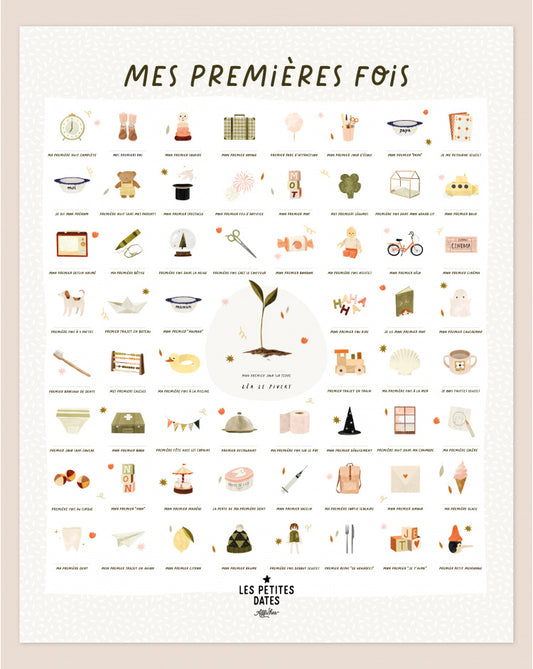 Affiche Mes Premières Fois - Léa Le Pivert