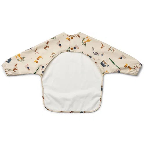 Bavoir à manches longues (plusieurs motifs)