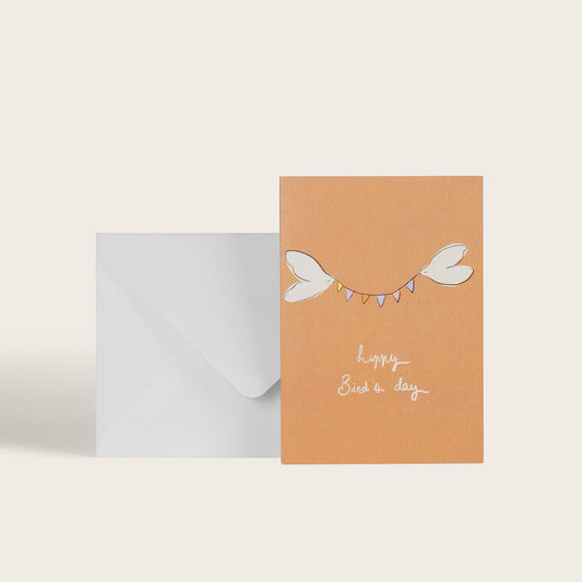 Carte Fête (Happy bird's day)