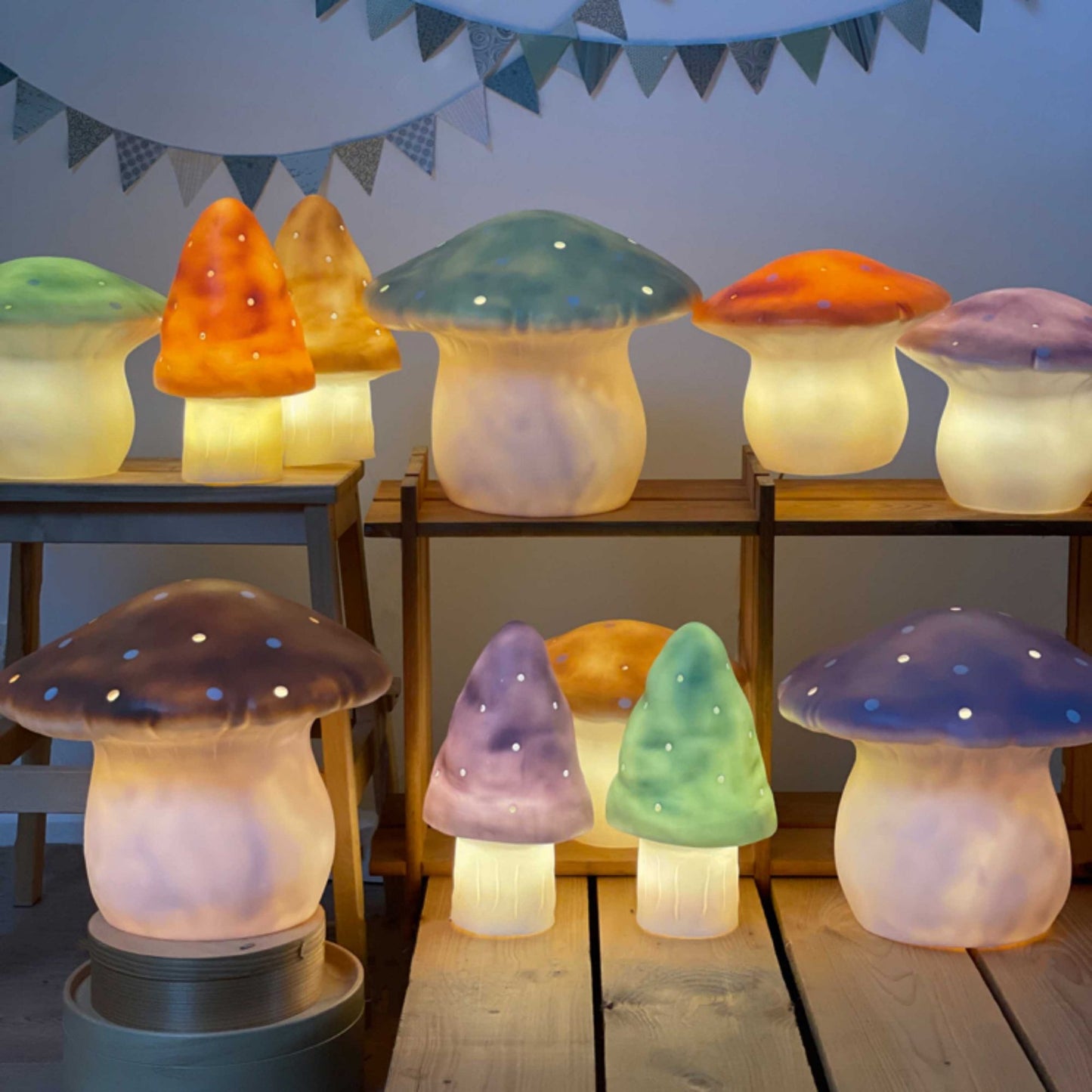 Lampe Champignon (plusieurs coloris)
