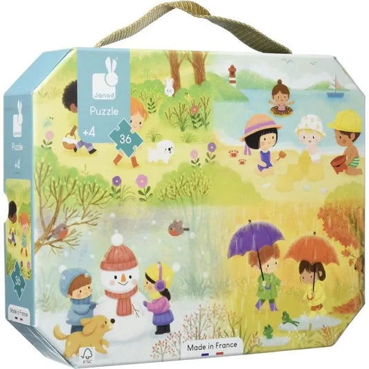 Puzzle Les 4 saisons (36 pièces)