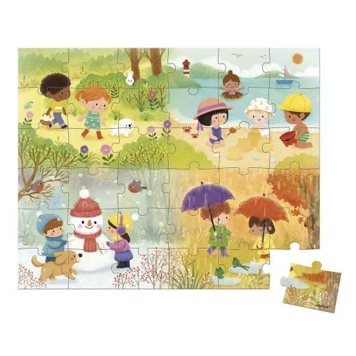 Puzzle Les 4 saisons (36 pièces)