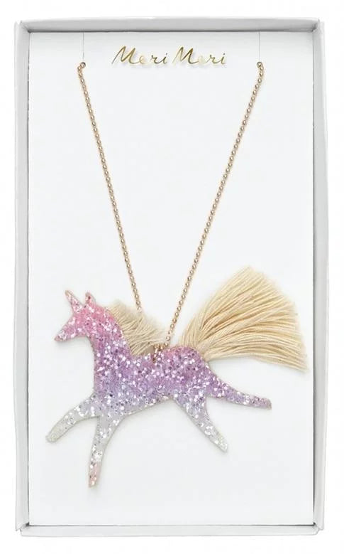 Collier pailleté Licorne