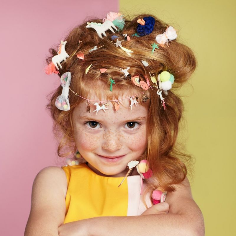 Collier charms Licornes