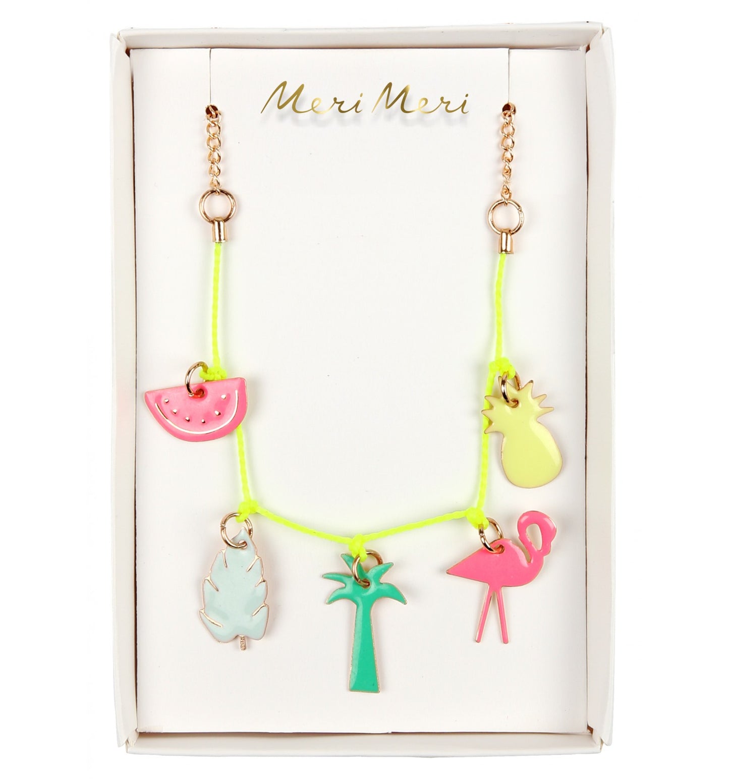 Collier charms Tropical
