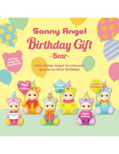 Sonny Angel Happy Birthday