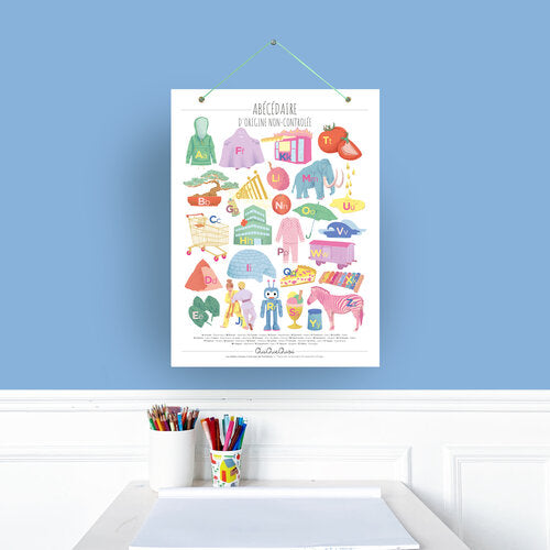 Affiche Abécédaire