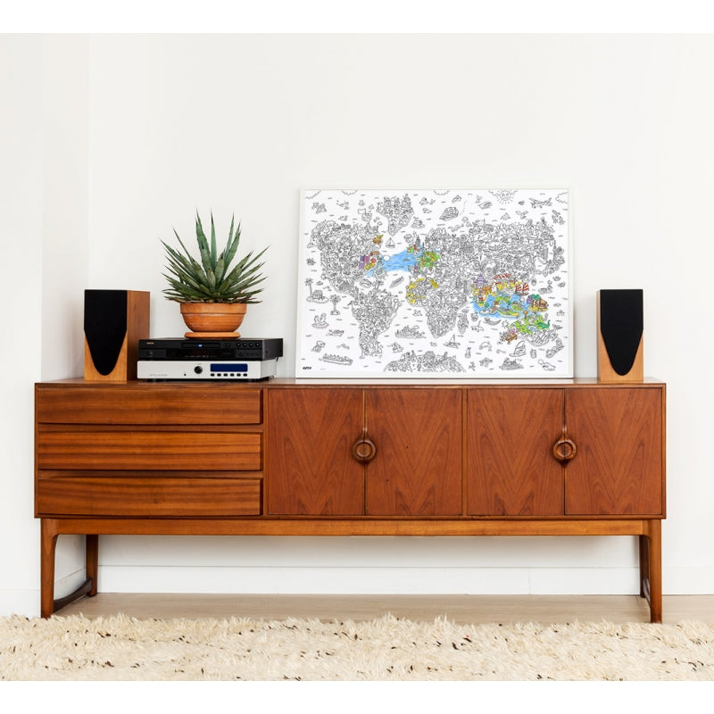 Poster à colorier Atlas