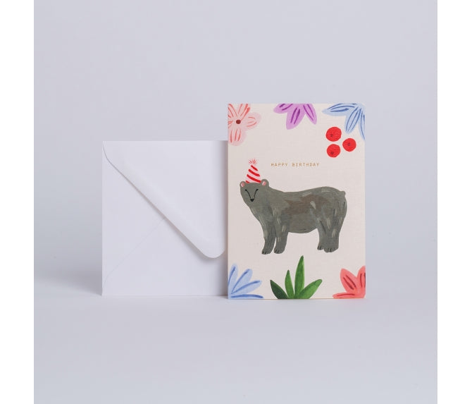 Carte Bear (Happy birthday)