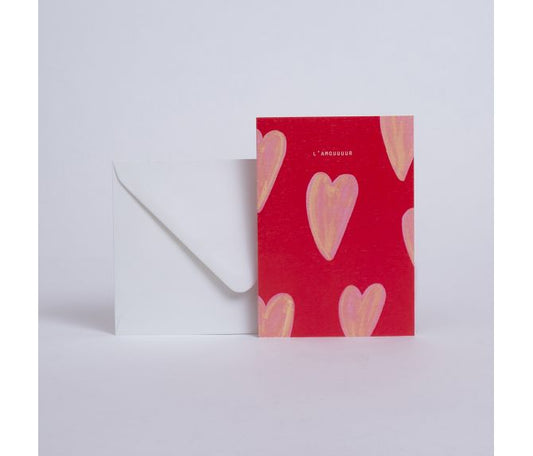 Carte Hearts (L'amouuur)