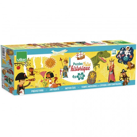 Puzzle historique 4 x 100 pcs