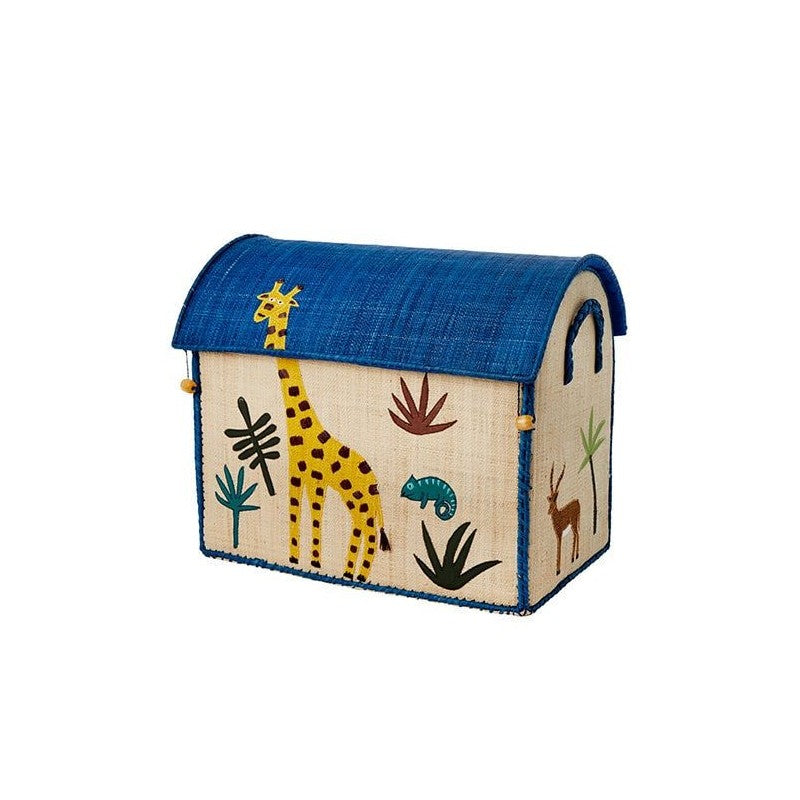 Coffres en raphia : la savane (3 tailles différentes)