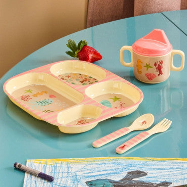 Coffret repas en mélamine