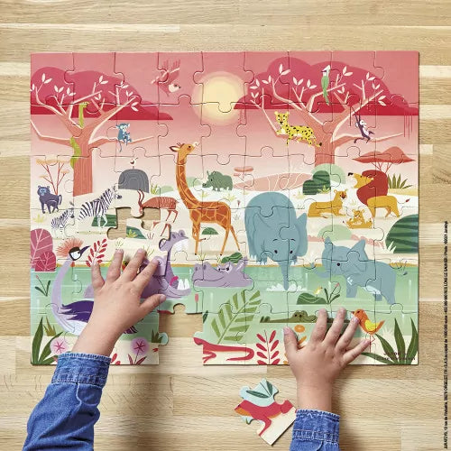 Puzzle La Savane (54 pièces)