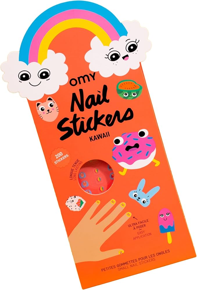 Stickers à ongles Kawaii