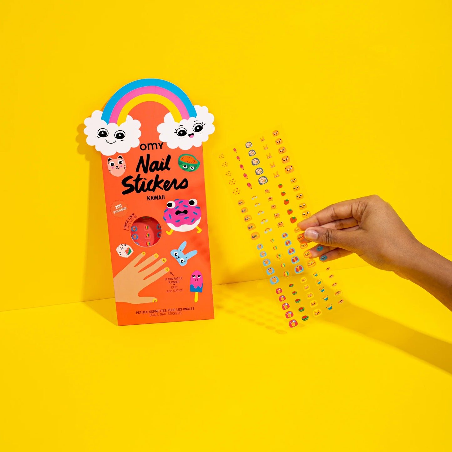 Stickers à ongles Kawaii