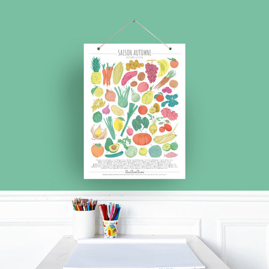 Affiche saison Automne
